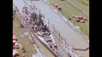 USA: NPC-15719 - Iowa class BB in transit, Panama Canal