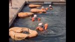 Shuttle: 1987 ASCANS water survival training at Homestead AFB (P3 of 6)